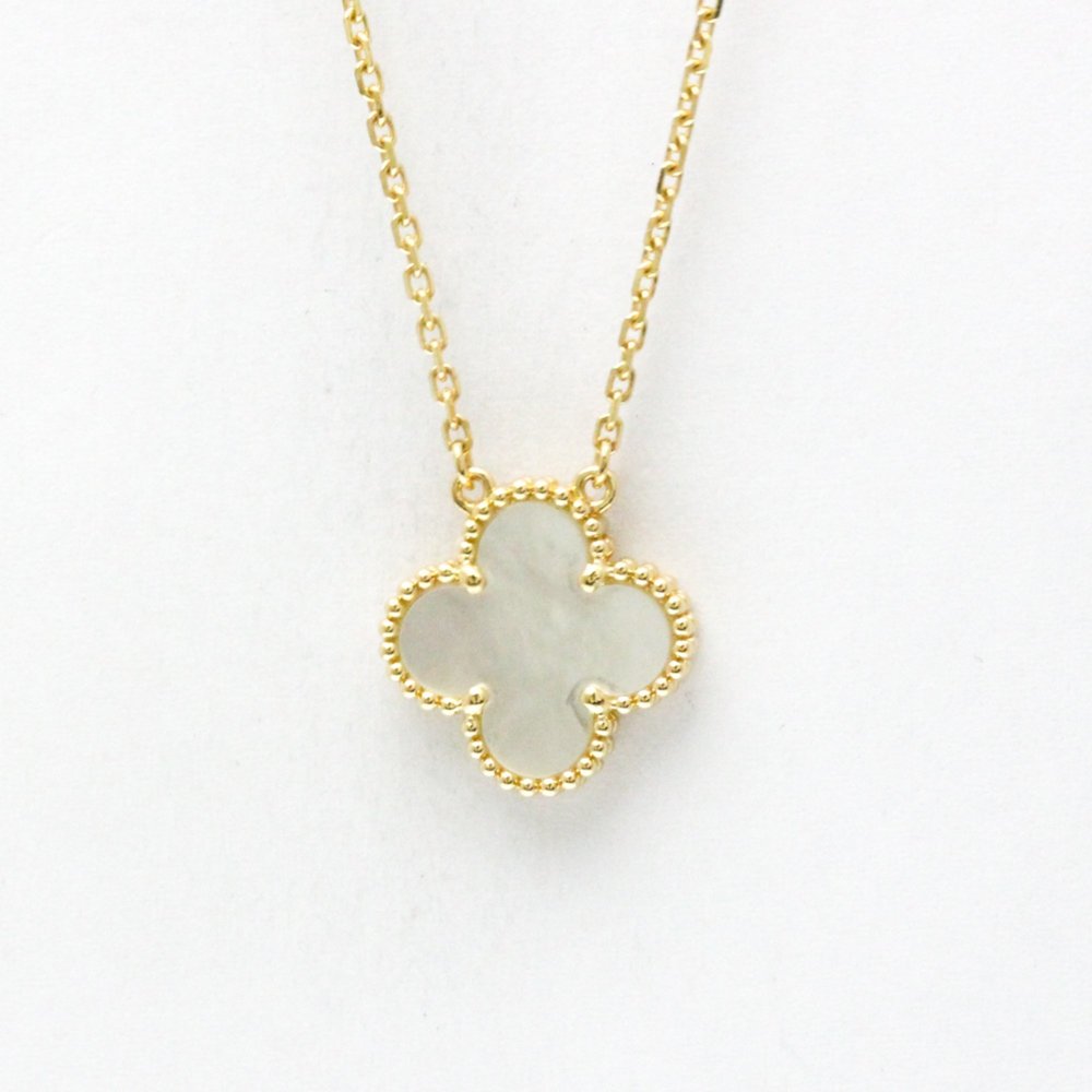 Van Cleef & Arpels Vintage Alhambra Yellow Gold (18K) Mother Of Pearl Men,Wom... - Picture 5 of 11